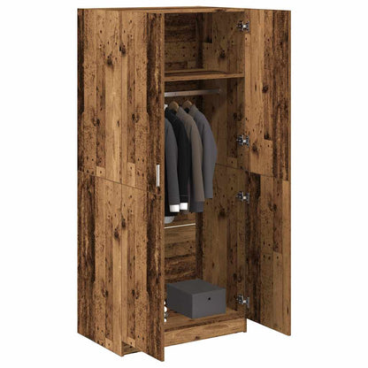 Armadio Legno Antico 80x52x180 cm in Truciolato