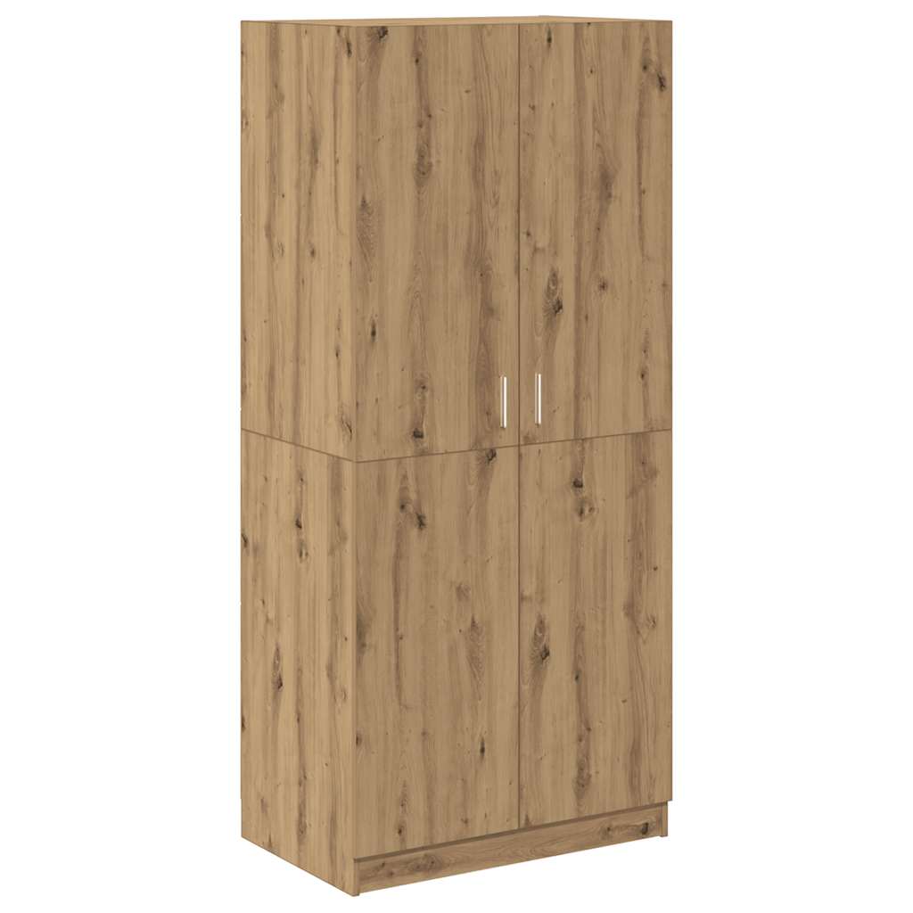Armadio Rovere Artigianale 90x52x200 cm in Truciolato