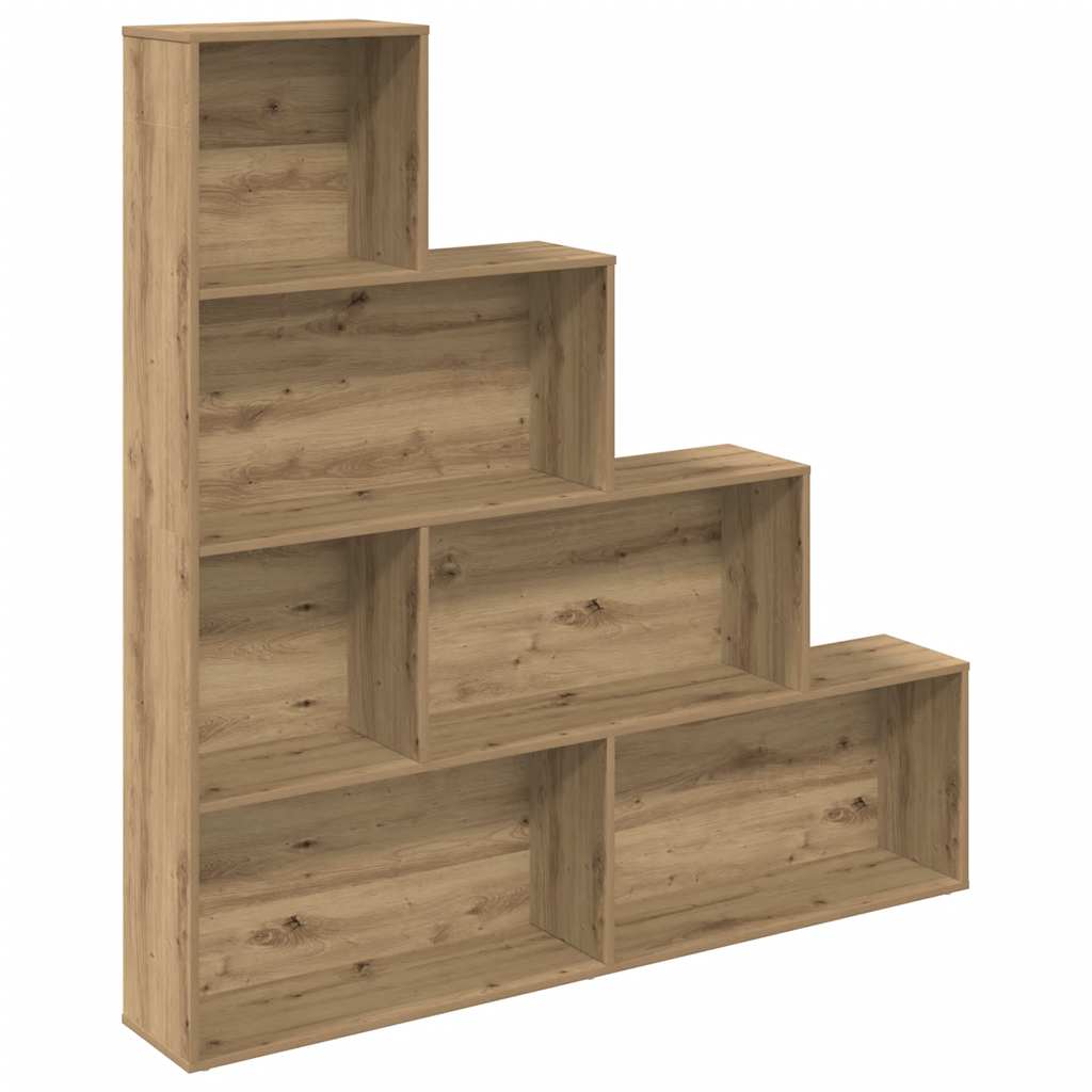 Libreria Rovere Artigianale 157x24x160 cm Legno Multistrato