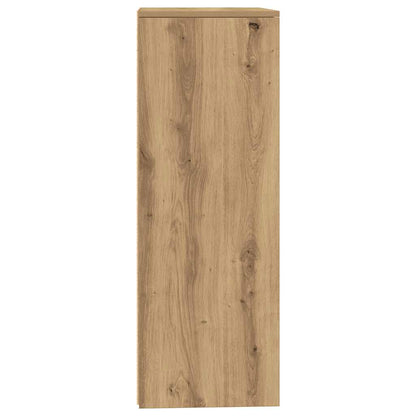 Credenza 6 Cassetti Rovere Artigianale 50x34x96cm Truciolato
