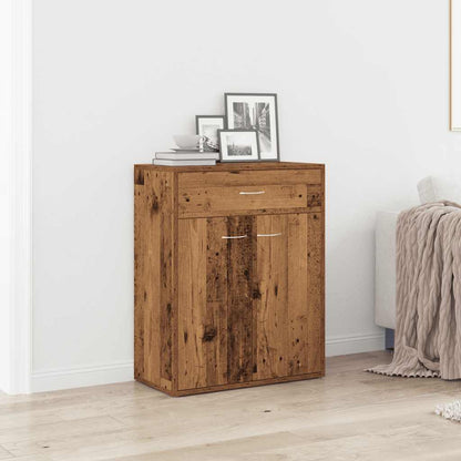 Credenza Legno Antico 60x30x75 cm in Legno Multistrato