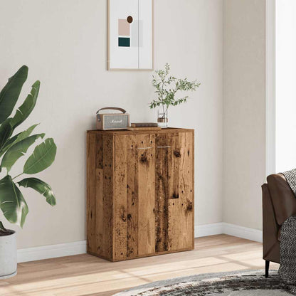 Credenza Legno Antico 60x30x75 cm in Legno Multistrato