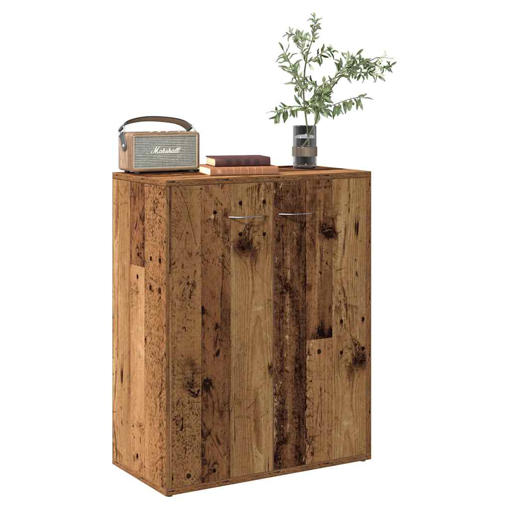 Credenza Legno Antico 60x30x75 cm in Legno Multistrato