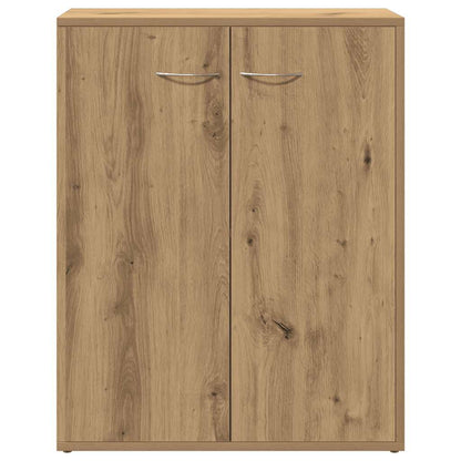 Credenza Rovere Artigianale 60x30x75 cm in Legno Multistrato