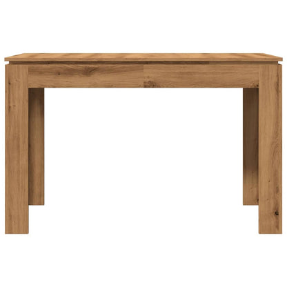 Tavolo da Pranzo Rovere Artigianale 120x60x76 cm in Truciolato