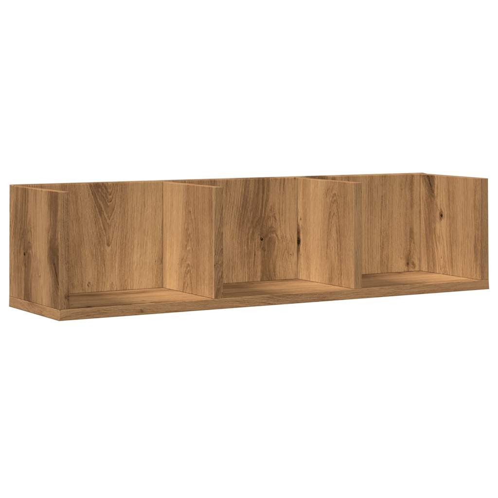 Mensola a Muro CD Artigianale 75x18x18 cm Legno Multistrato