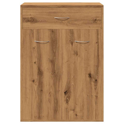 Scarpiera Rovere Artigianale 60x35x84 cm in Legno Multistrato