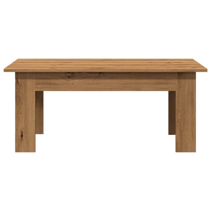 Tavolino da Salotto Artigianale 100x60x42 cm Legno Multistrato