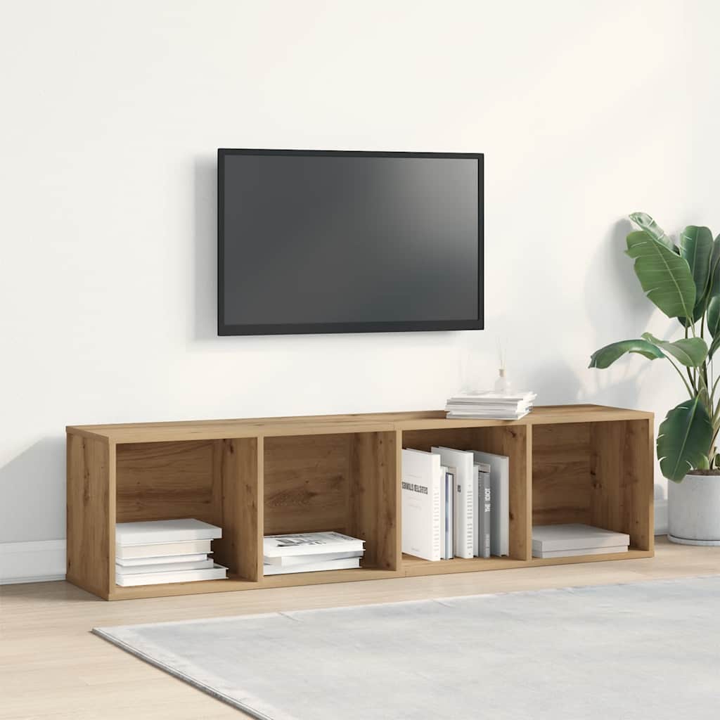 Mobile Porta TV Rovere Artigianale Legno Multistrato