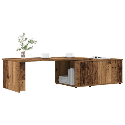Tavolino da Salotto Legno Vecchio 150x50x35 cm Truciolato