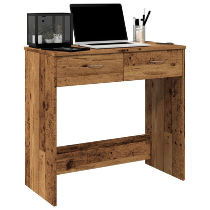 Scrivania Legno Antico 80x40x75 cm in Truciolato