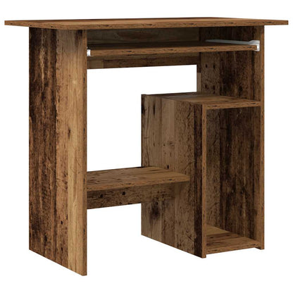 Scrivania Legno Antico 80x45x74 cm in Legno Multistrato