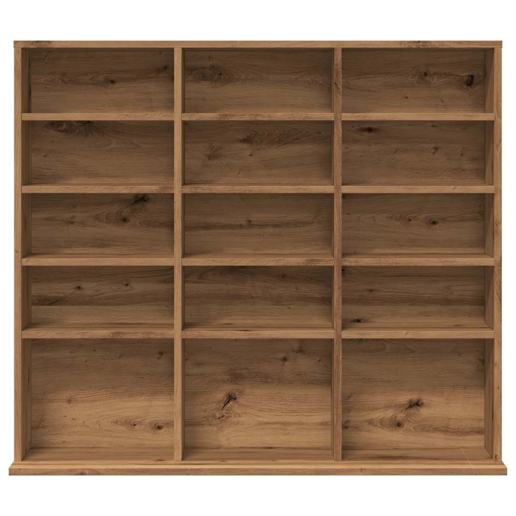Mobile Porta CD Artigianale 100x23x89,5 cm Legno Multistrato