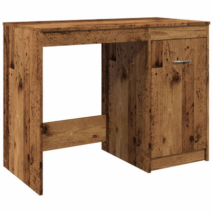 Scrivania Legno Antico 100x50x76 cm in Legno Multistrato