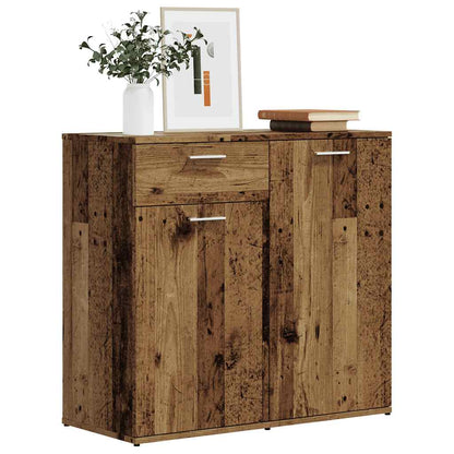 Credenza Legno Antico 80x36x75 cm in Truciolato