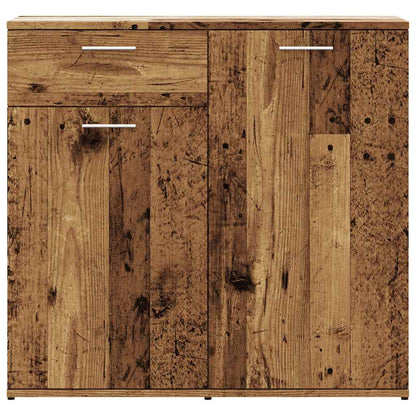Credenza Legno Antico 80x36x75 cm in Truciolato