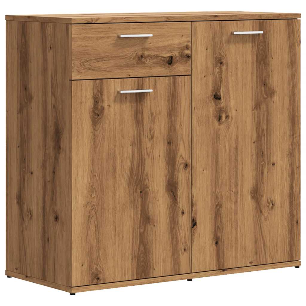Credenza Rovere Artigianale 80x36x75 cm in Truciolato
