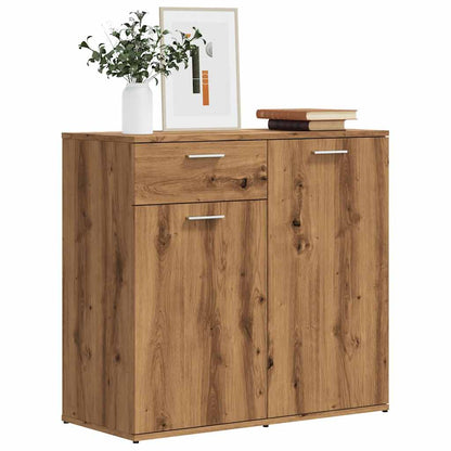 Credenza Rovere Artigianale 80x36x75 cm in Truciolato