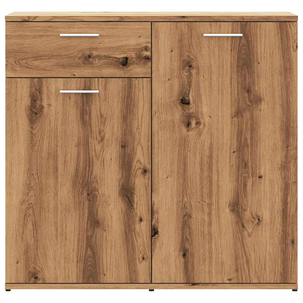 Credenza Rovere Artigianale 80x36x75 cm in Truciolato