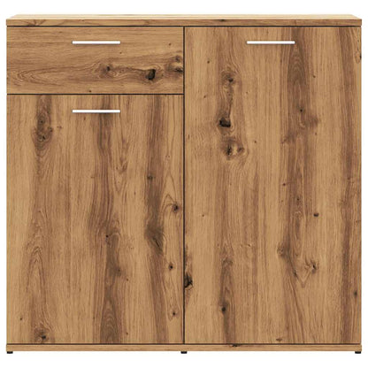 Credenza Rovere Artigianale 80x36x75 cm in Truciolato