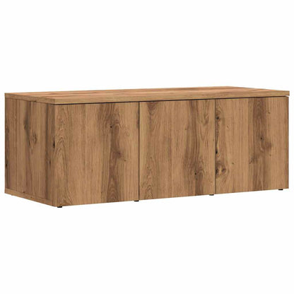 Mobile Porta TV Rovere Artigianale 80x34x30 cm Truciolato