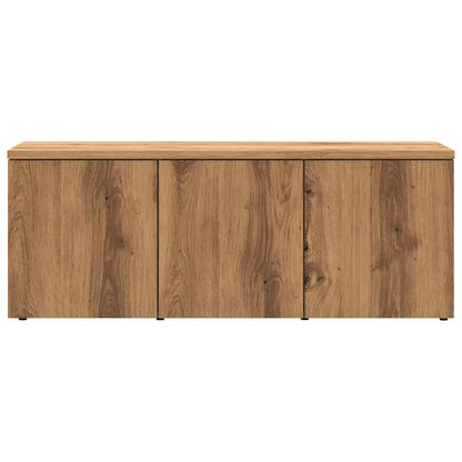 Mobile Porta TV Rovere Artigianale 80x34x30 cm Truciolato