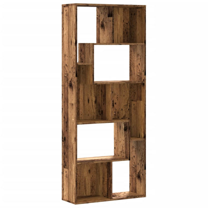Libreria Legno Antico 67x24x161 cm in Truciolato