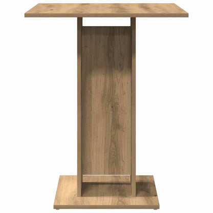 Tavolo da Bistrot Rovere Artigianale 60x60x75 cm in Truciolato