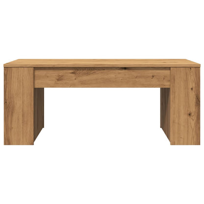 Tavolino Salotto Rovere Artigianale 102x55x42 cm Multistrato