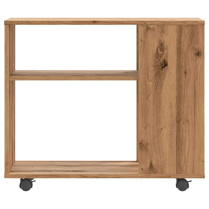 Tavolino da Salotto Rovere Artigianale 70x35x55cm in Truciolato