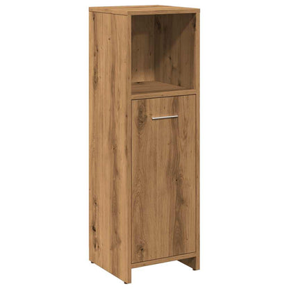 Armadietto Bagno Artigianale 30x30x95 cm in Legno Multistrato