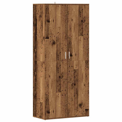 Scarpiera Legno Antico 80x39x178 cm in Truciolato