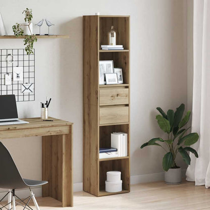 Libreria Rovere Artigianale 36x30x171 cm Legno Multistrato
