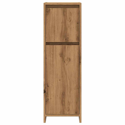 Armadietto Bagno Artigianale 30x30x95 cm in Legno Multistrato