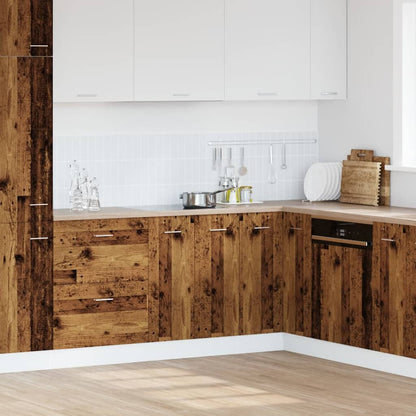 Armadio Inferiore Legno Antico 60x46x81,5 cm Legno Multistrato