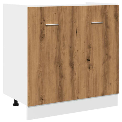 Mobile Sottolavello Artigianale 80x46x81,5 cm Legno Multistrato