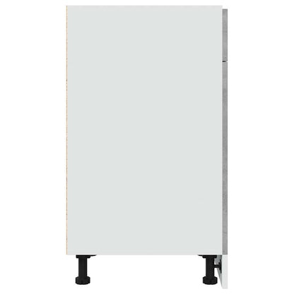 Armadio Inferiore Cassetto â€œLyonâ€ Grigio Cemento 40x46x81,5