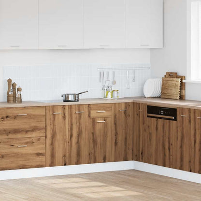 Cassettiera Rovere Artigianale 40x46x81,5 cm Legno Multistrato