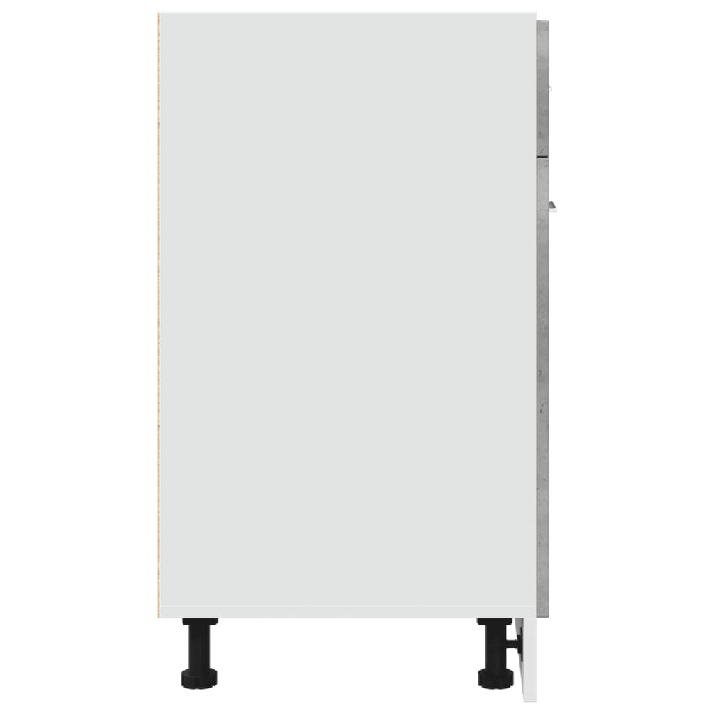 Armadio Inferiore Cassetto â€œLyonâ€ Grigio Cemento 60x46x81,5