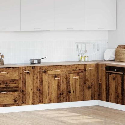 Cassettiera Legno Antico 80x46x81,5 cm Legno Multistrato
