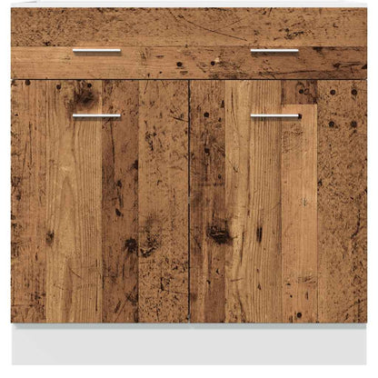 Cassettiera Legno Antico 80x46x81,5 cm Legno Multistrato