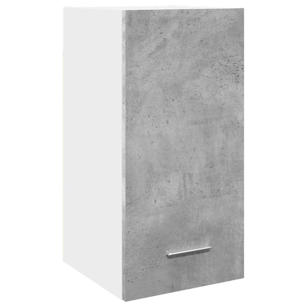 Mobile Pensile Grigio Cemento 30x31x60 cm in Legno Multistrato