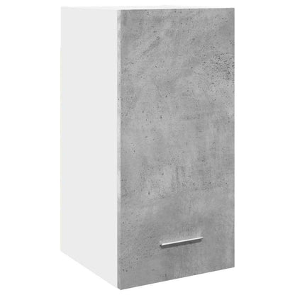 Mobile Pensile Grigio Cemento 30x31x60 cm in Legno Multistrato