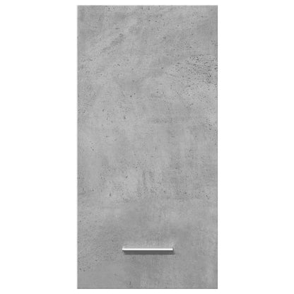 Mobile Pensile Grigio Cemento 30x31x60 cm in Legno Multistrato