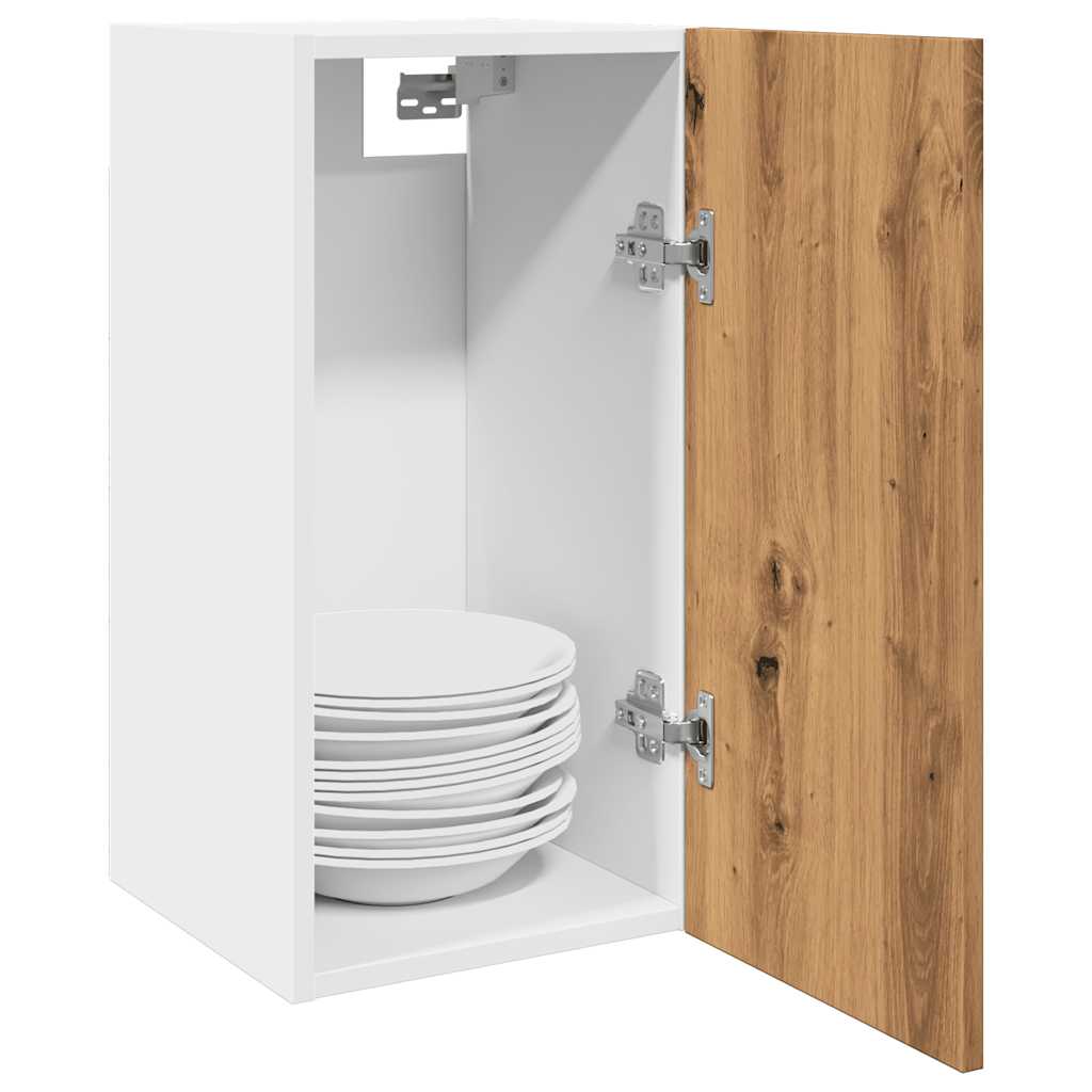 Mobile Pensile Rovere Artigianale 30x31x60 cm Legno Multistrato