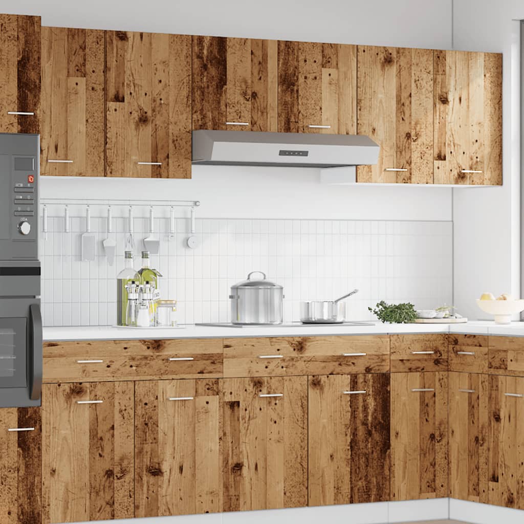 Mobile Pensile Legno Antico 50x31x60 cm in Legno Multistrato