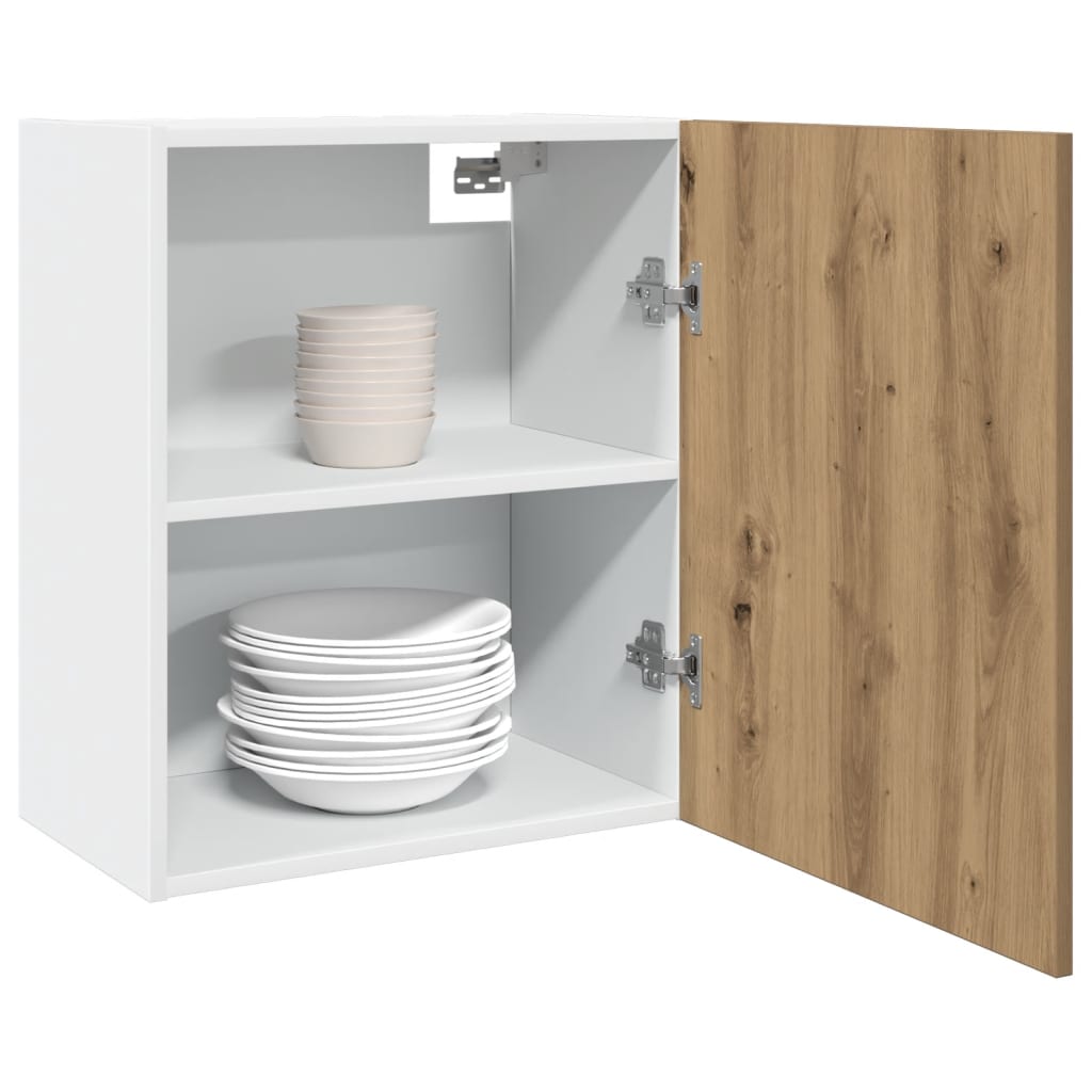 Mobile Pensile Rovere Artigianale 50x31x60 cm Legno Multistrato