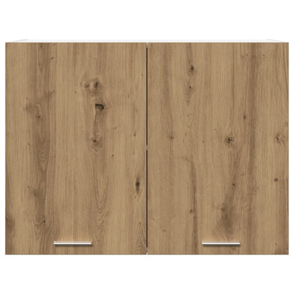 Mobile Pensile Rovere Artigianale 80x31x60 cm Legno Multistrato