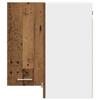 Mobile Pensile Angolo Legno Vecchio 57x57x60 in Truciolato