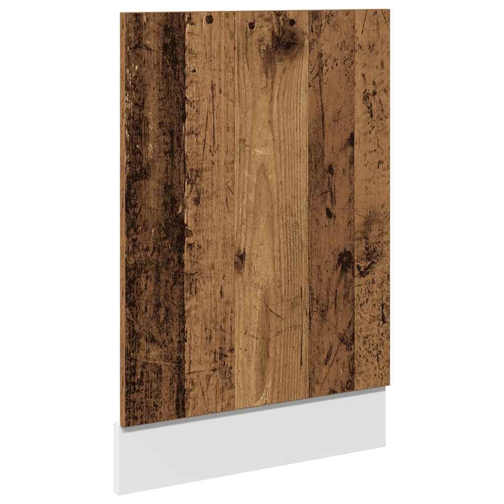 Pannello Lavastoviglie Legno Antico 45x3x67 cm in Truciolato